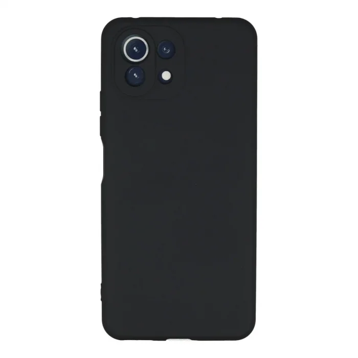 Xiaomi Mi 11 Lite Kılıf Nano İçi Kadife Silikon - Lacivert