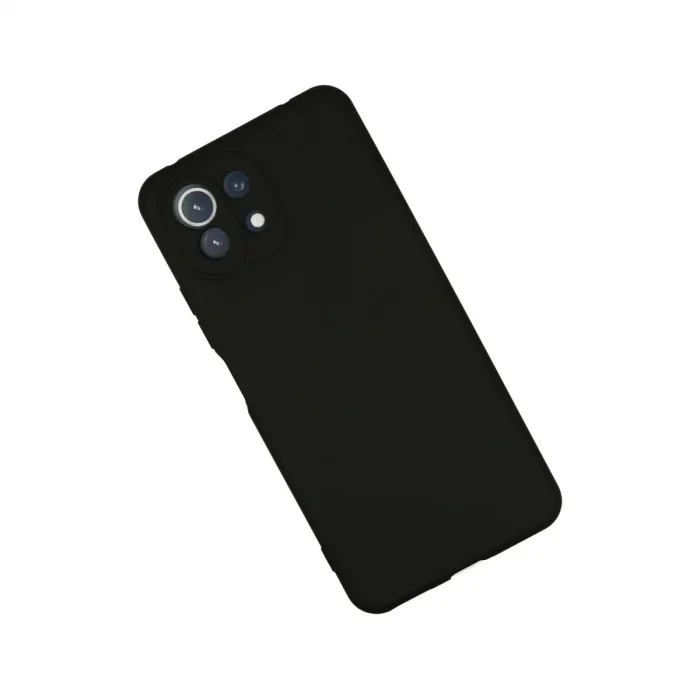 Xiaomi Mi 11 Lite Kılıf Nano İçi Kadife Silikon - Siyah