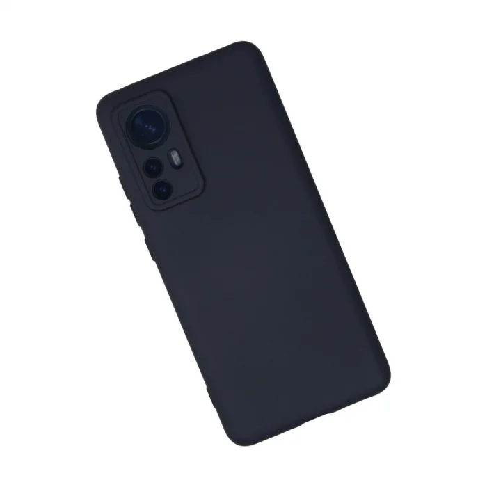 Xiaomi Mi 12 Kılıf Nano İçi Kadife Silikon - Lacivert