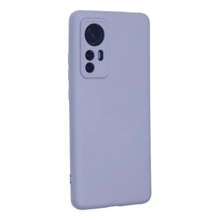Xiaomi Mi 12 Kılıf Nano İçi Kadife Silikon - Lila