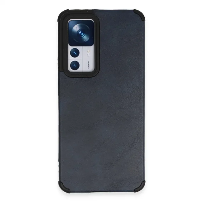 Xiaomi Mi 12t Kılıf Loop Deri Silikon - Lacivert
