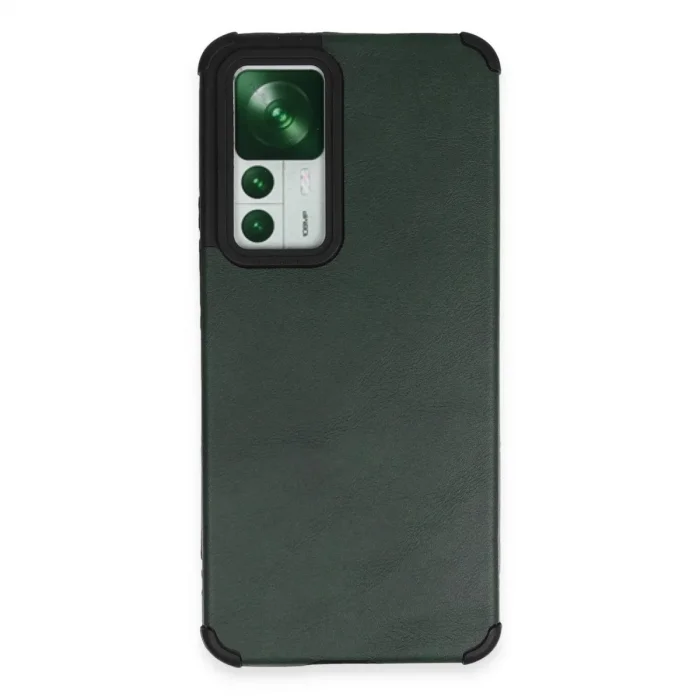 Xiaomi Mi 12t Kılıf Loop Deri Silikon - Yeşil