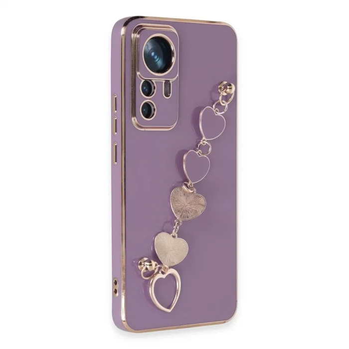Xiaomi Mi 12t Pro Kılıf Esila Silikon - Mor