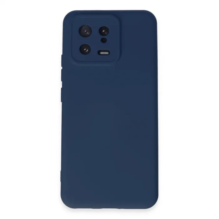 Xiaomi Mi 13 Kılıf Nano İçi Kadife Silikon - Lacivert