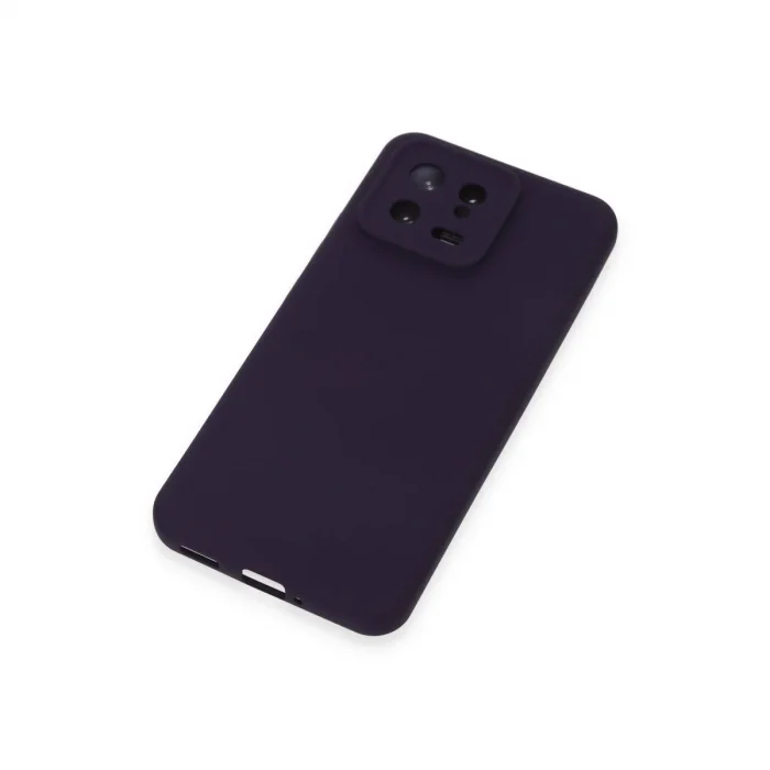 Xiaomi Mi 13 Kılıf Nano İçi Kadife Silikon - Mor