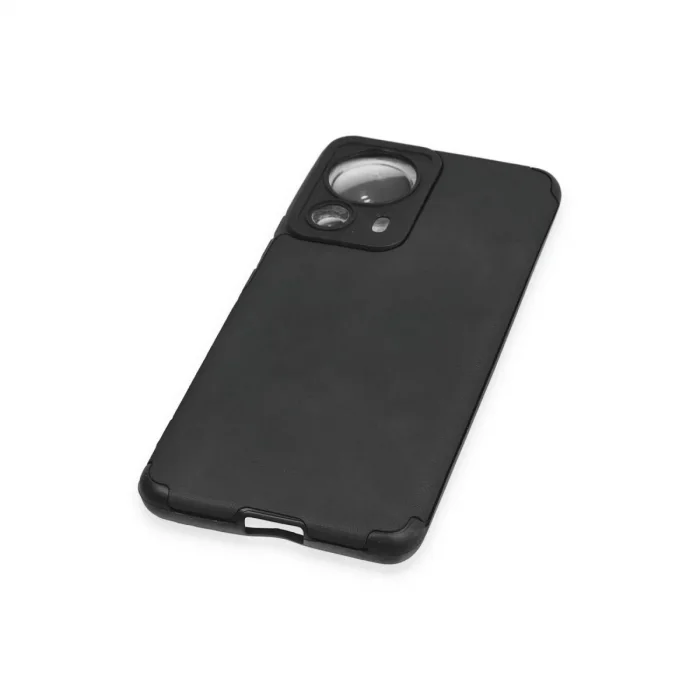 Xiaomi Mi 13 Lite Kılıf Loop Deri Silikon - Siyah