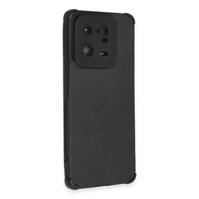 Xiaomi Mi 13 Pro Kılıf Loop Deri Silikon - Siyah