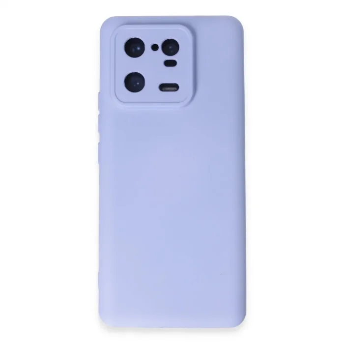 Xiaomi Mi 13 Pro Kılıf Nano İçi Kadife Silikon - Lila