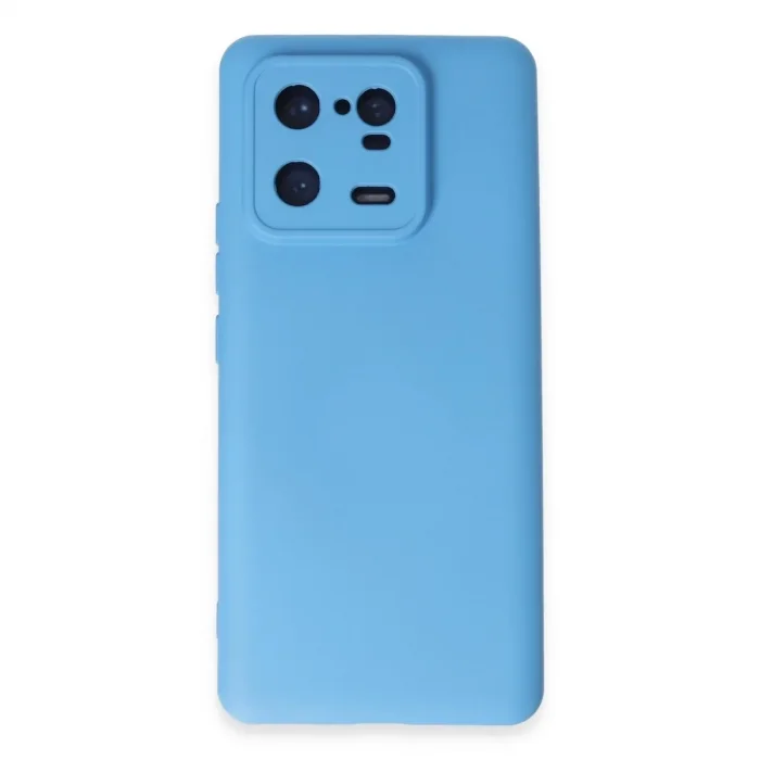 Xiaomi Mi 13 Pro Kılıf Nano İçi Kadife Silikon - Mavi