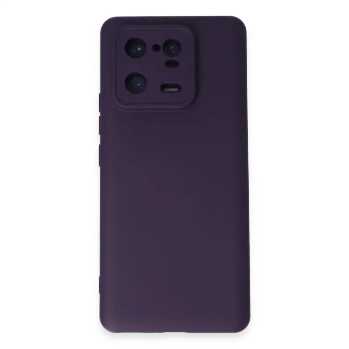 Xiaomi Mi 13 Pro Kılıf Nano İçi Kadife Silikon - Mor