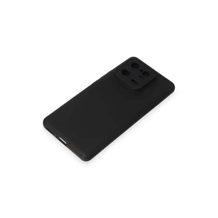 Xiaomi Mi 13 Pro Kılıf Nano İçi Kadife Silikon - Siyah