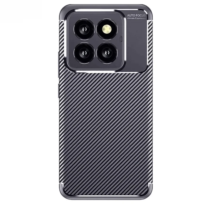 Xiaomi Mi 14t Pro Kılıf Auto Focus Karbon Kapak - Lacivert