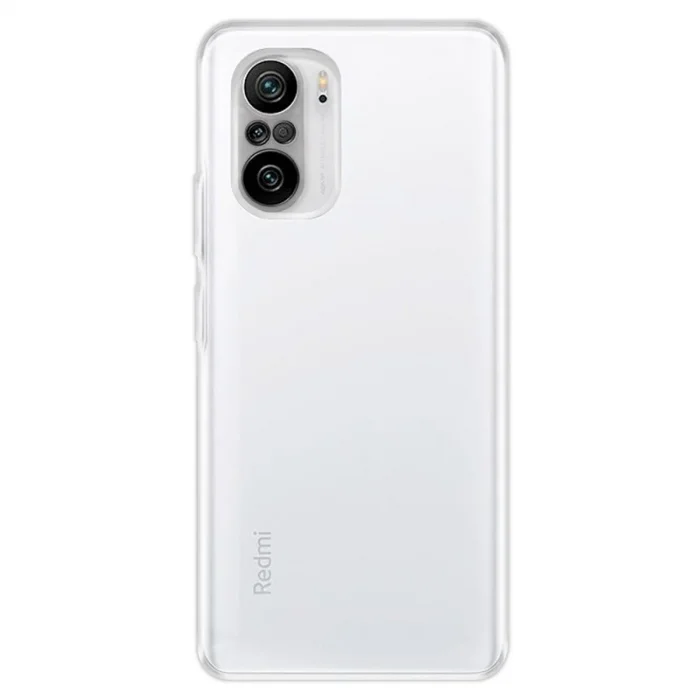 Xiaomi Poco F3 Kılıf Deluxe 2mm Şeffaf Silikon - Şeffaf