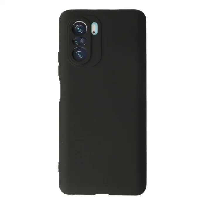 Xiaomi Poco F3 Kılıf First Silikon - Siyah
