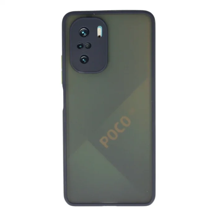 Xiaomi Poco F3 Kılıf Montreal Silikon Kapak - Lacivert