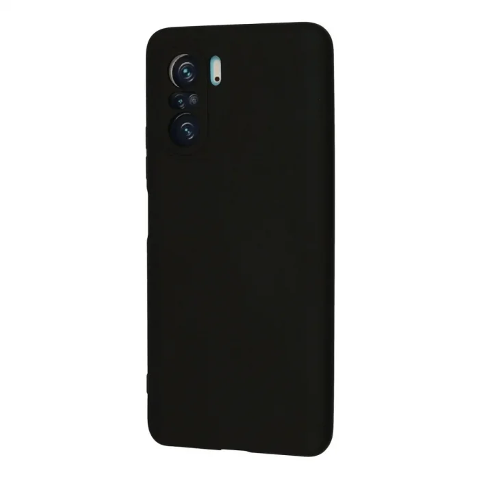 Xiaomi Poco F3 Kılıf Nano İçi Kadife Silikon - Siyah