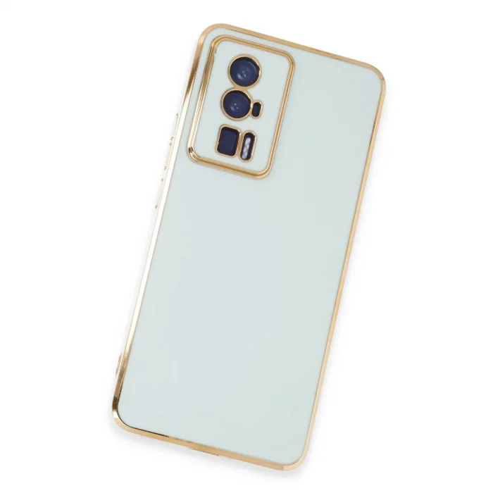 Xiaomi Poco F5 Pro Kılıf Volet Silikon - Açık Yeşil