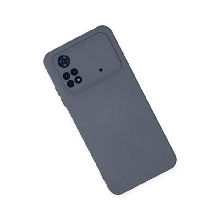 Xiaomi Poco M4 Pro 4g Kılıf Nano İçi Kadife Silikon - Gri
