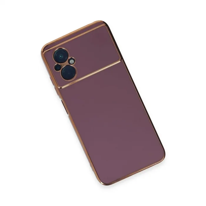 Xiaomi Poco M5 Kılıf Volet Silikon - Mor