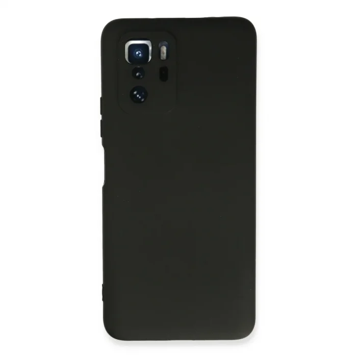 Xiaomi Poco X3 Gt Kılıf Nano İçi Kadife Silikon - Siyah