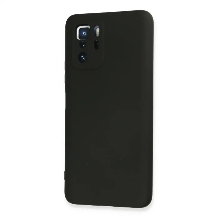 Xiaomi Poco X3 Gt Kılıf Nano İçi Kadife Silikon - Siyah