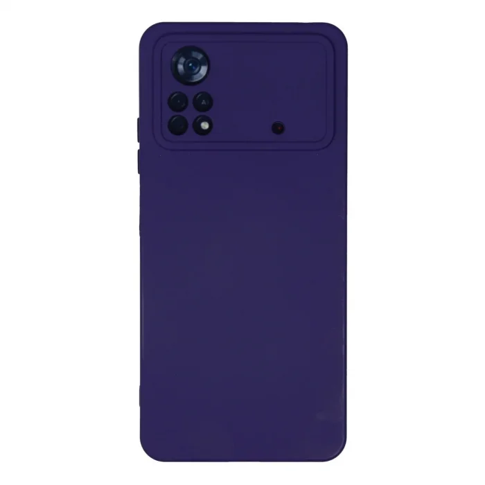 Xiaomi Poco X4 Pro 5g Kılıf Nano İçi Kadife Silikon - Mor