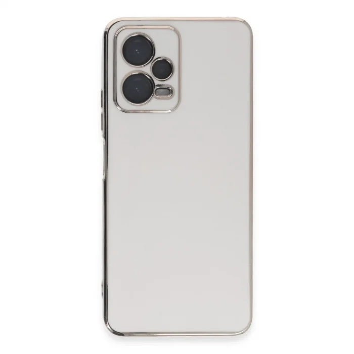 Xiaomi Poco X5 5g Kılıf Volet Silikon - Beyaz