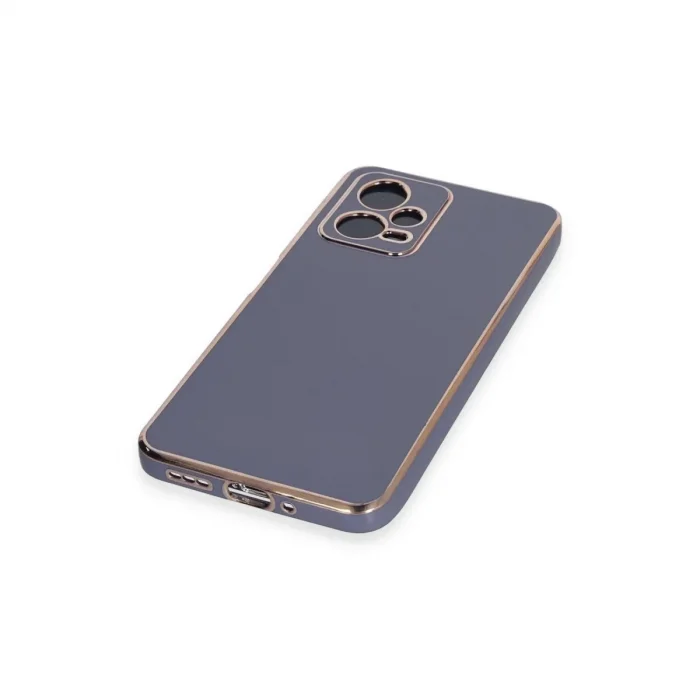 Xiaomi Poco X5 5g Kılıf Volet Silikon - Mavi