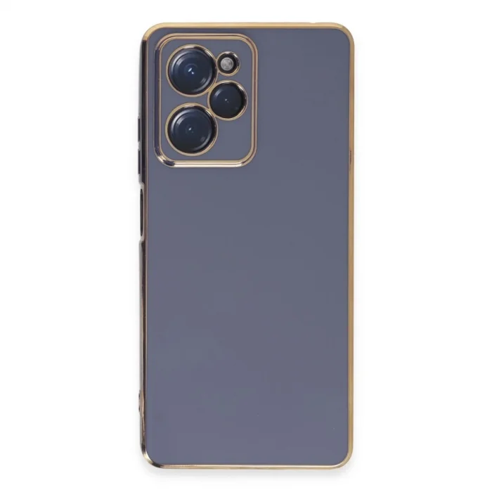 Xiaomi Poco X5 Pro 5g Kılıf Volet Silikon - Mavi