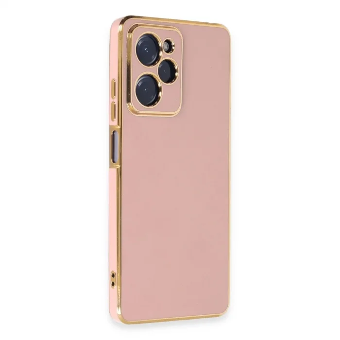 Xiaomi Poco X5 Pro 5g Kılıf Volet Silikon - Pembe