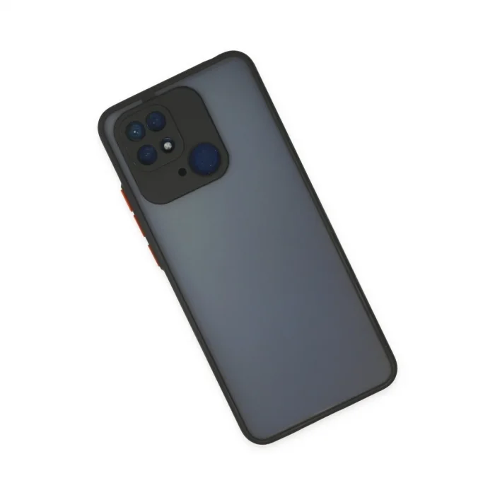 Xiaomi Redmi 10c Kılıf Montreal Silikon Kapak - Siyah