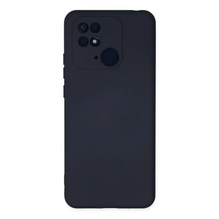 Xiaomi Redmi 10c Kılıf Nano İçi Kadife Silikon - Lacivert