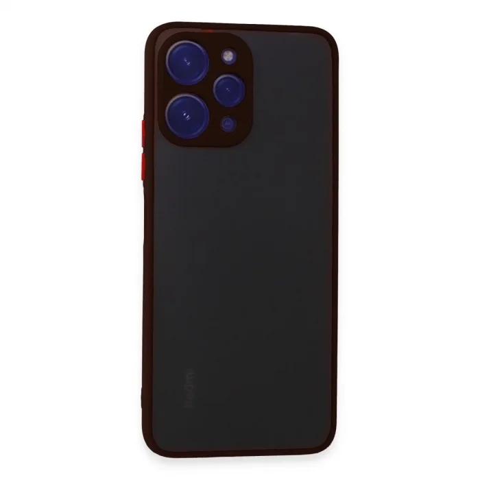 Xiaomi Redmi 12 Kılıf Montreal Silikon Kapak - Siyah