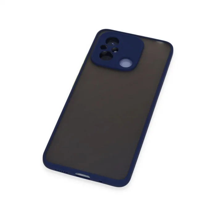 Xiaomi Redmi 12c Kılıf Montreal Silikon Kapak - Lacivert