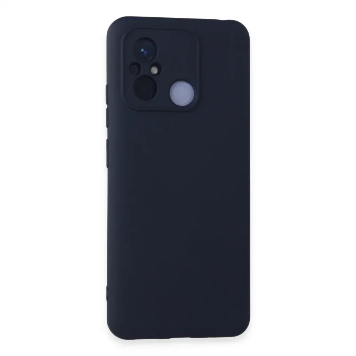 Xiaomi Redmi 12c Kılıf Nano İçi Kadife Silikon - Lacivert