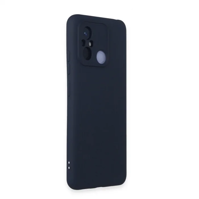 Xiaomi Redmi 12c Kılıf Nano İçi Kadife Silikon - Lacivert