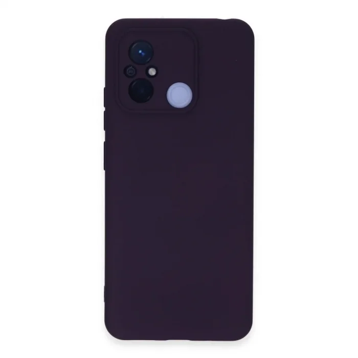 Xiaomi Redmi 12c Kılıf Nano İçi Kadife Silikon - Mor