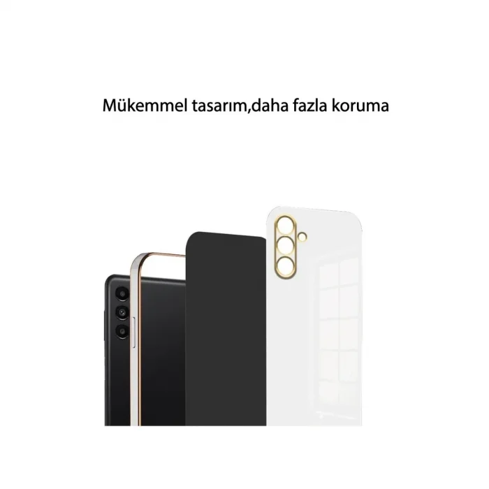 Xiaomi Redmi 13 4g Kılıf Volet Silikon - Siyah
