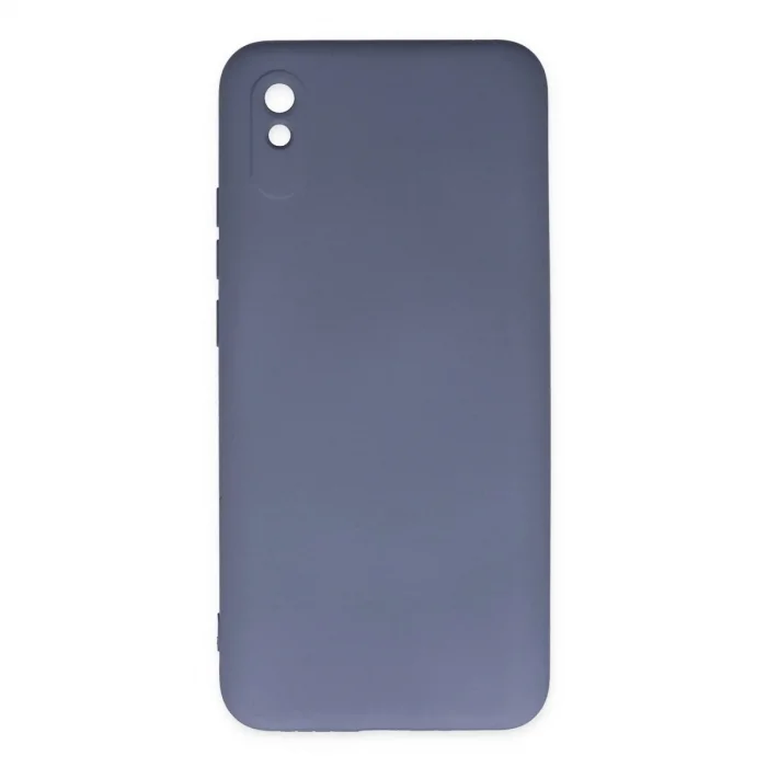 Xiaomi Redmi 9a Kılıf Nano İçi Kadife Silikon - Gri