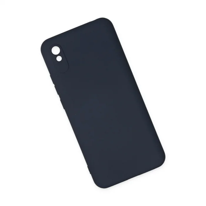Xiaomi Redmi 9a Kılıf Nano İçi Kadife Silikon - Lacivert