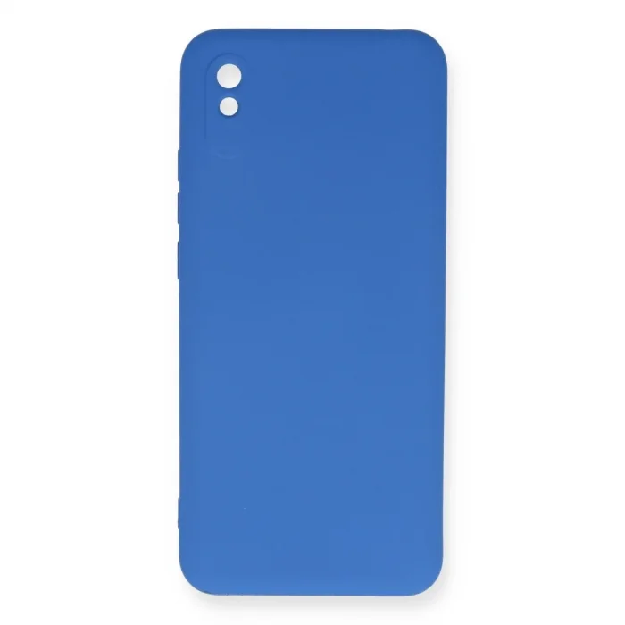Xiaomi Redmi 9a Kılıf Nano İçi Kadife Silikon - Mavi