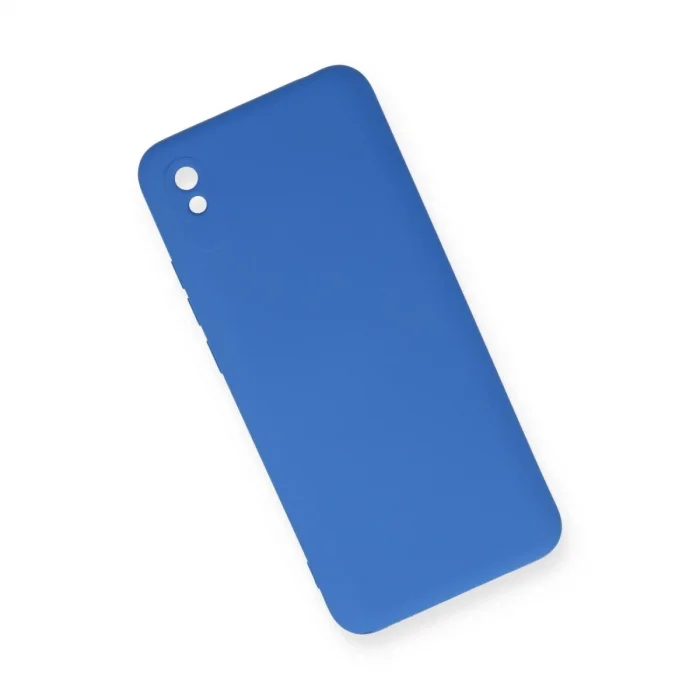 Xiaomi Redmi 9a Kılıf Nano İçi Kadife Silikon - Mavi