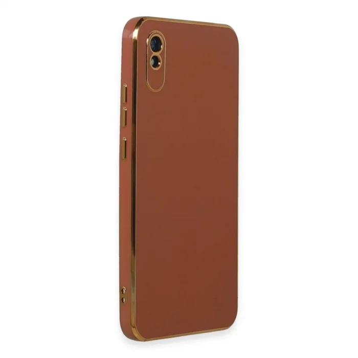 Xiaomi Redmi 9a Kılıf Volet Silikon - Kırmızı