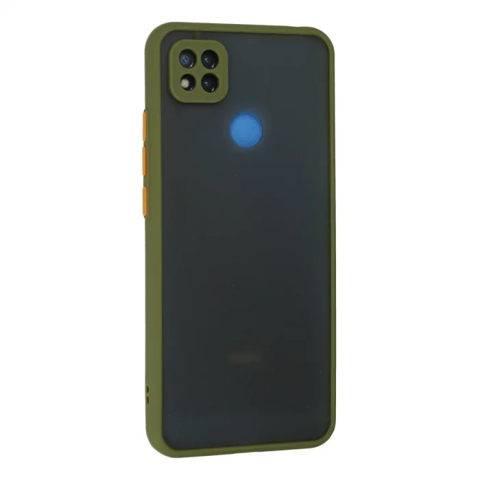 Xiaomi Redmi 9c Kılıf Montreal Silikon Kapak - Açık Yeşil