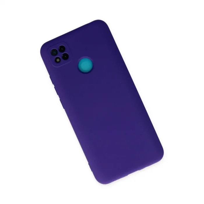 Xiaomi Redmi 9c Kılıf Nano İçi Kadife Silikon - Mor