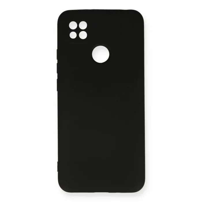 Xiaomi Redmi 9c Kılıf Nano İçi Kadife Silikon - Siyah