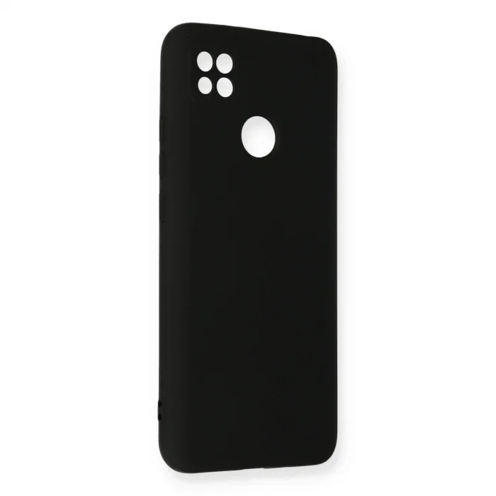 Xiaomi Redmi 9c Kılıf Nano İçi Kadife Silikon - Siyah
