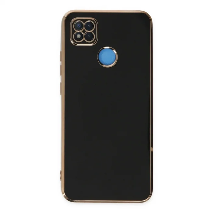 Xiaomi Redmi 9c Kılıf Volet Silikon - Siyah