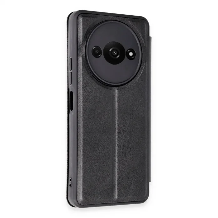 Xiaomi Redmi A3 4g Kılıf Flip Cover - Siyah