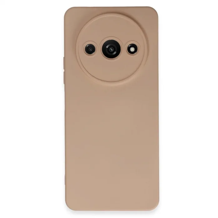 Xiaomi Redmi A3 4g Kılıf Nano İçi Kadife Silikon - Pudra